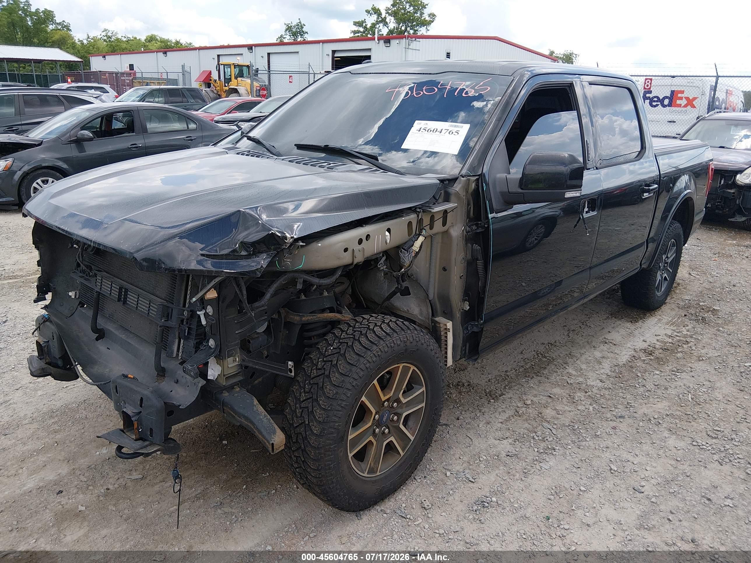 2015 Ford F-150 King Ranch/lariat/platinum/xl/xlt Black vin: 1FTEW1EF7FFB05924