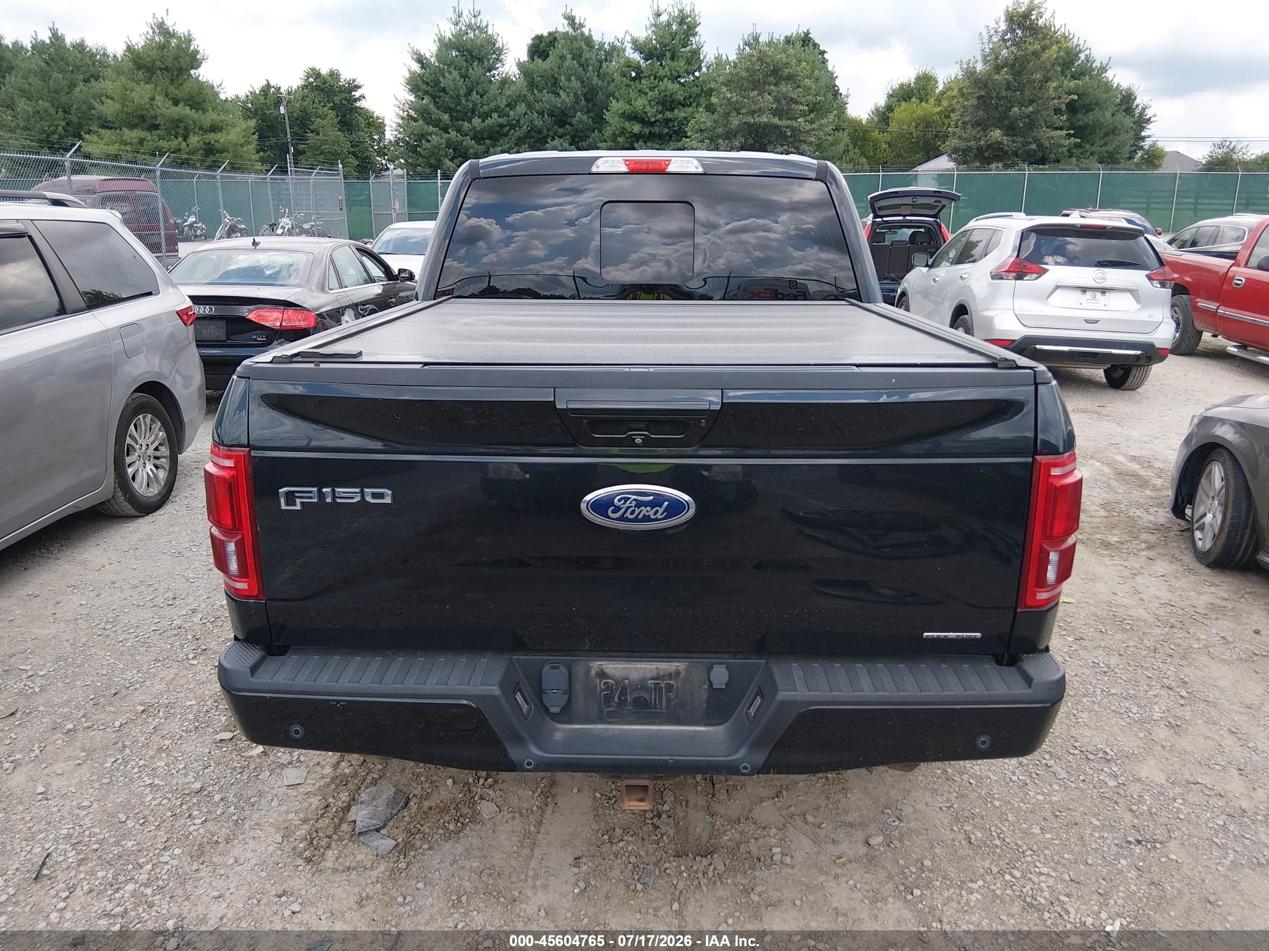 2015 Ford F-150 King Ranch/lariat/platinum/xl/xlt Black vin: 1FTEW1EF7FFB05924