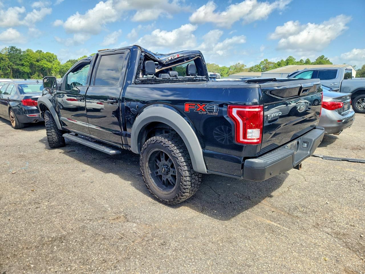 2015 Ford F150 Supercrew Черный vin: 1FTEW1EF7FFB10427