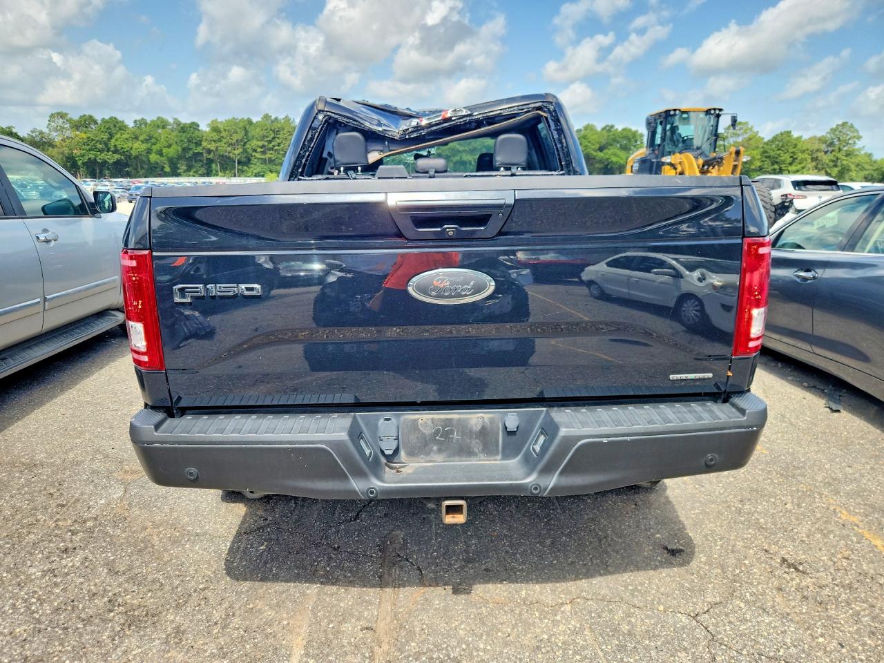2015 Ford F150 Supercrew Черный vin: 1FTEW1EF7FFB10427