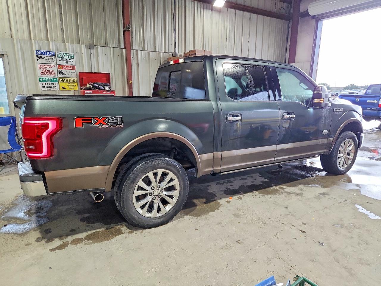 2015 Ford F150 Supercrew Charcoal vin: 1FTEW1EF7FFB30130