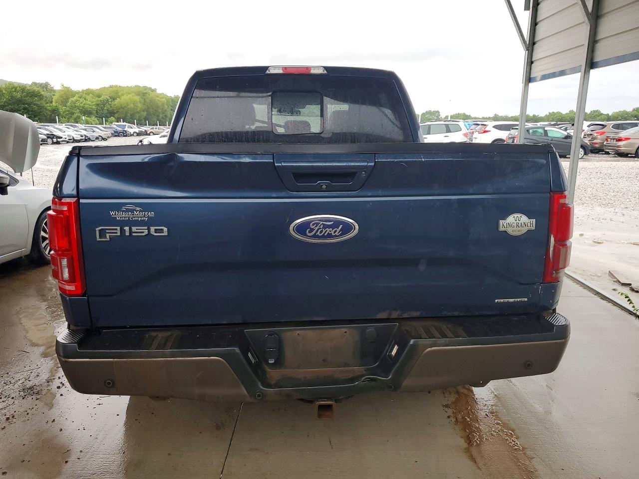 2015 Ford F150 Supercrew Blue vin: 1FTEW1EF7FFB47834