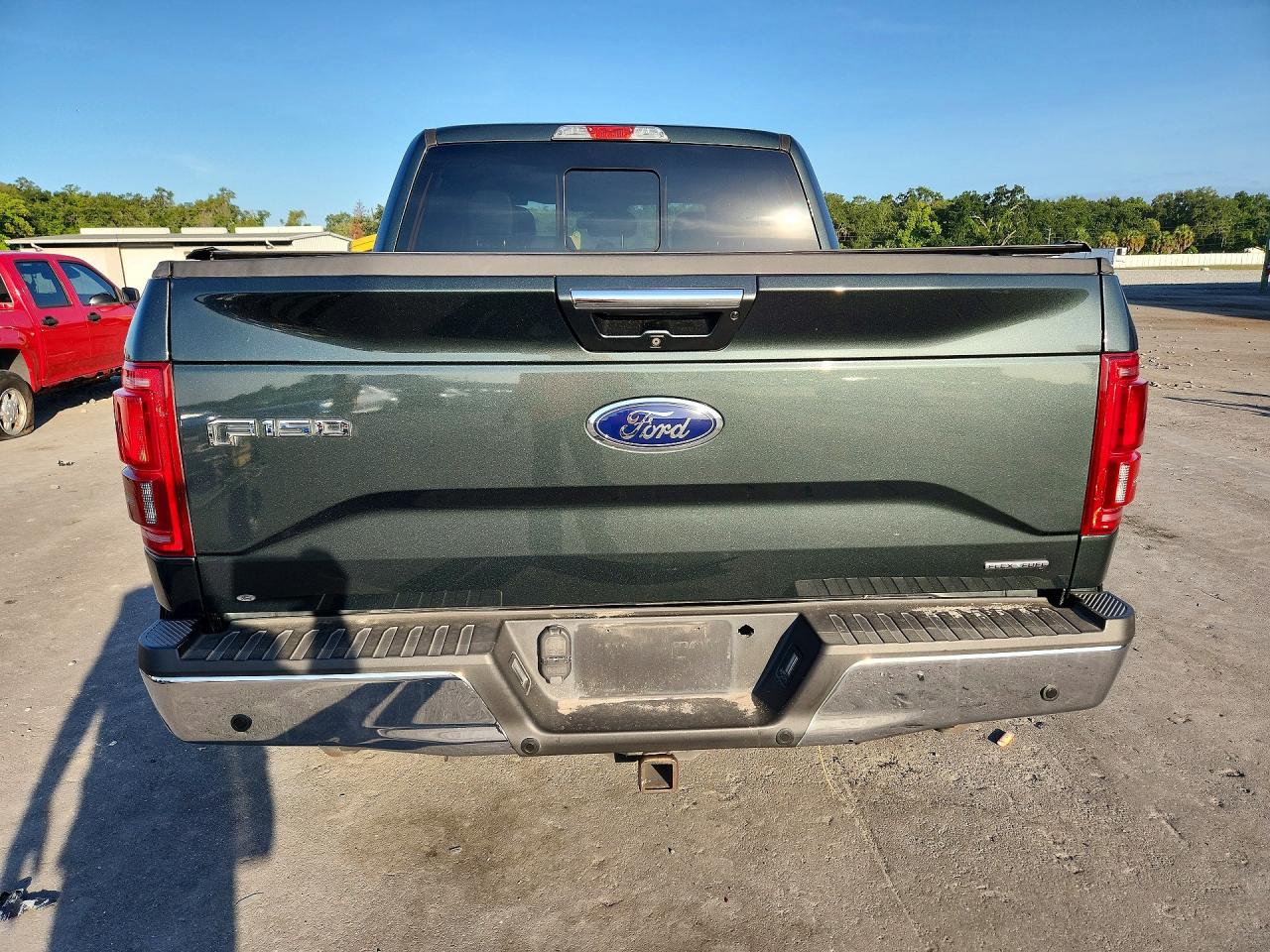 2015 Ford F150 Supercrew Gray vin: 1FTEW1EF7FFC47576