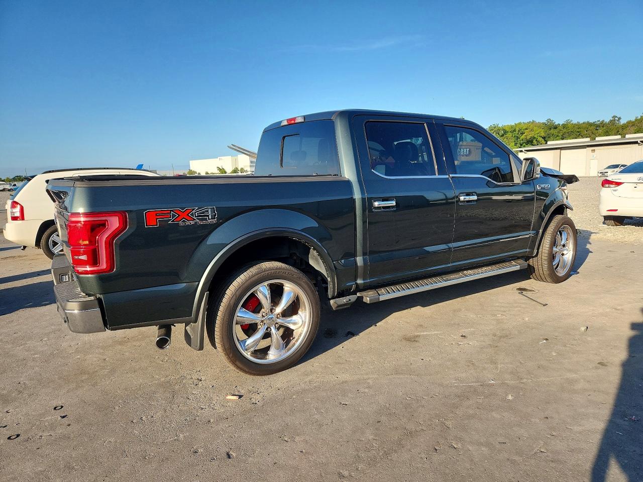 2015 Ford F150 Supercrew Gray vin: 1FTEW1EF7FFC47576