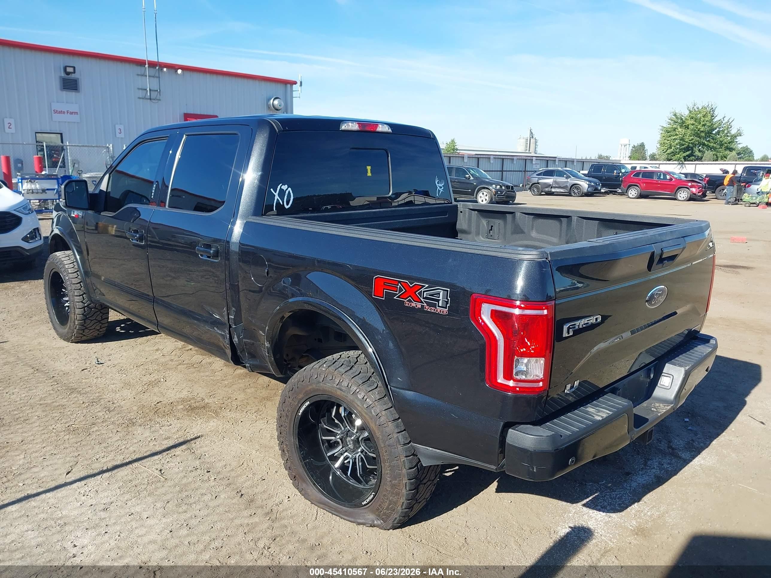 2015 Ford F-150 King Ranch/lariat/platinum/xl/xlt Black vin: 1FTEW1EF7FKE00383
