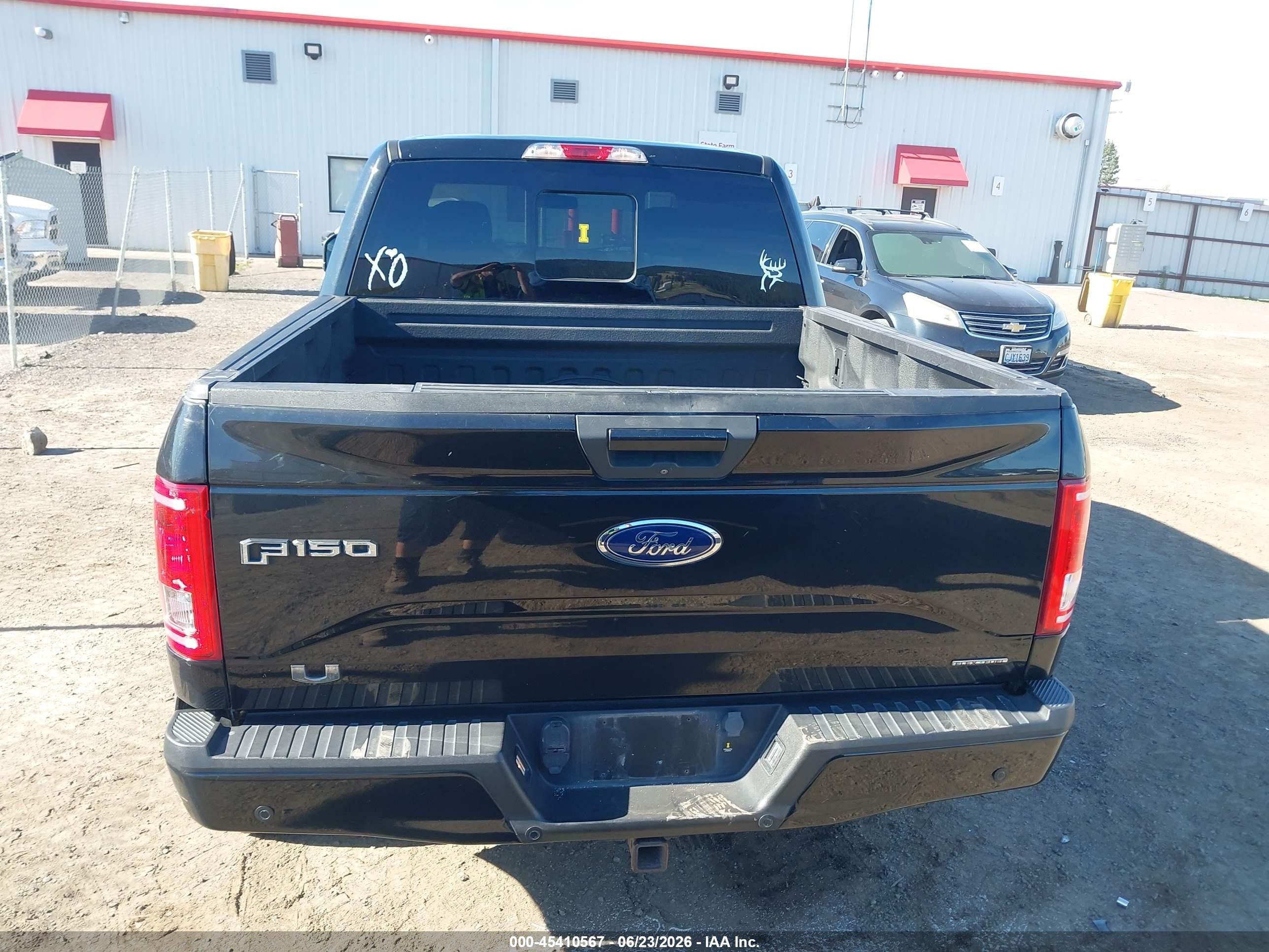 2015 Ford F-150 King Ranch/lariat/platinum/xl/xlt Black vin: 1FTEW1EF7FKE00383