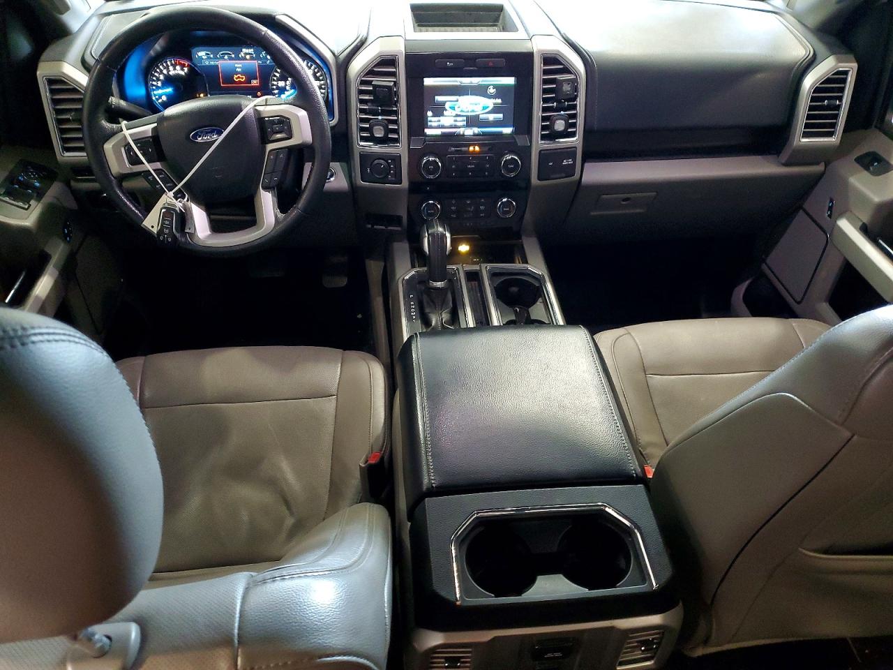 2015 Ford F150 Supercrew White vin: 1FTEW1EF7FKE15854