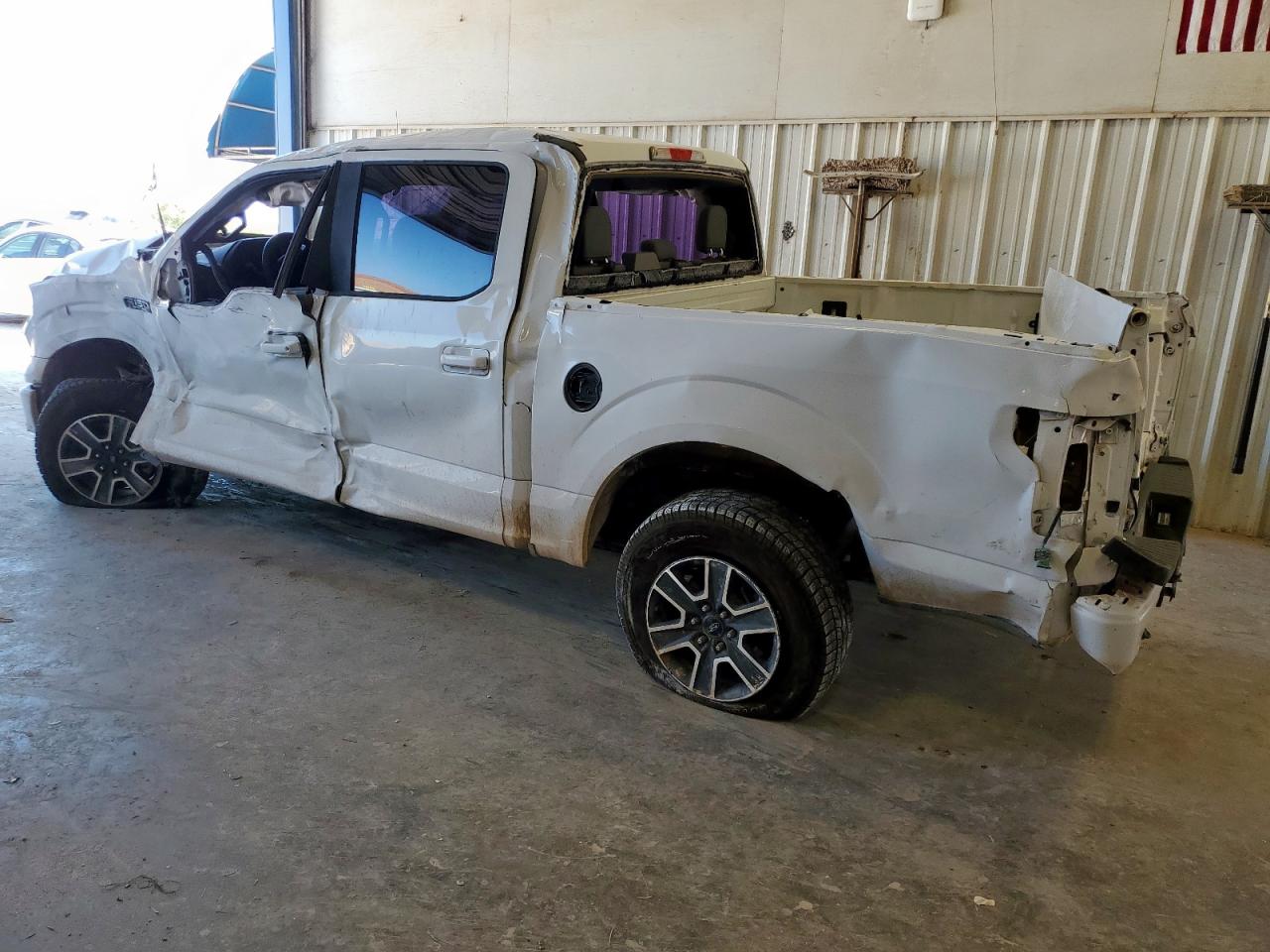 2015 Ford F150 Supercrew White vin: 1FTEW1EF7FKF03318
