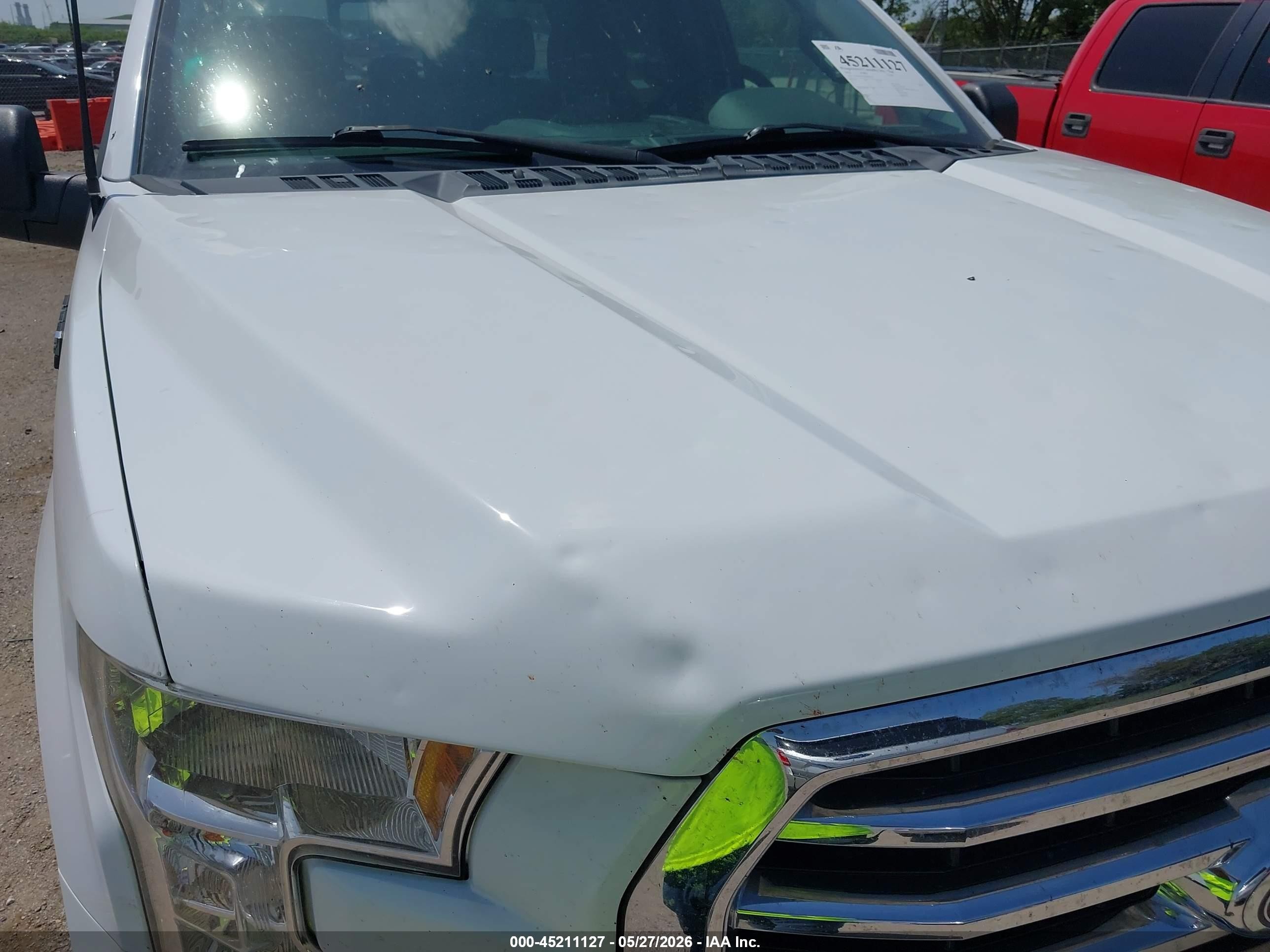 2016 Ford F-150 Xlt White vin: 1FTEW1EF7GKD94327