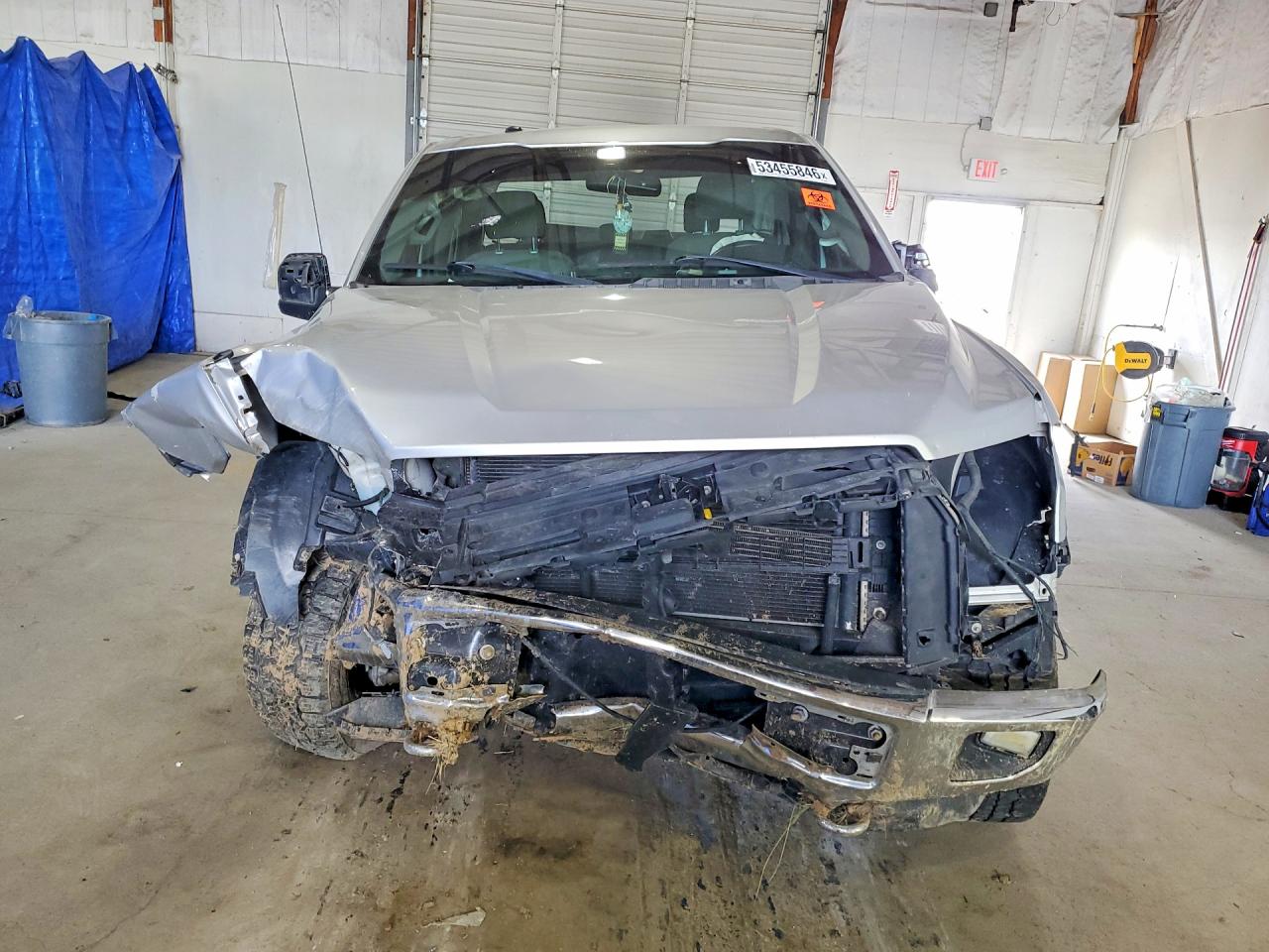 2015 Ford F-150 Silver vin: 1FTEW1EF8FFA33339