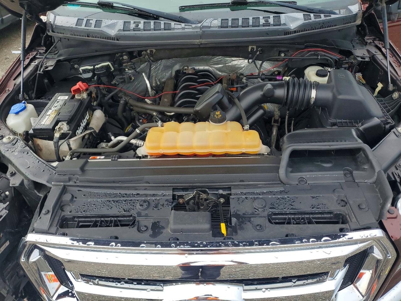2015 Ford F150 Supercrew Burgundy vin: 1FTEW1EF8FFA34801