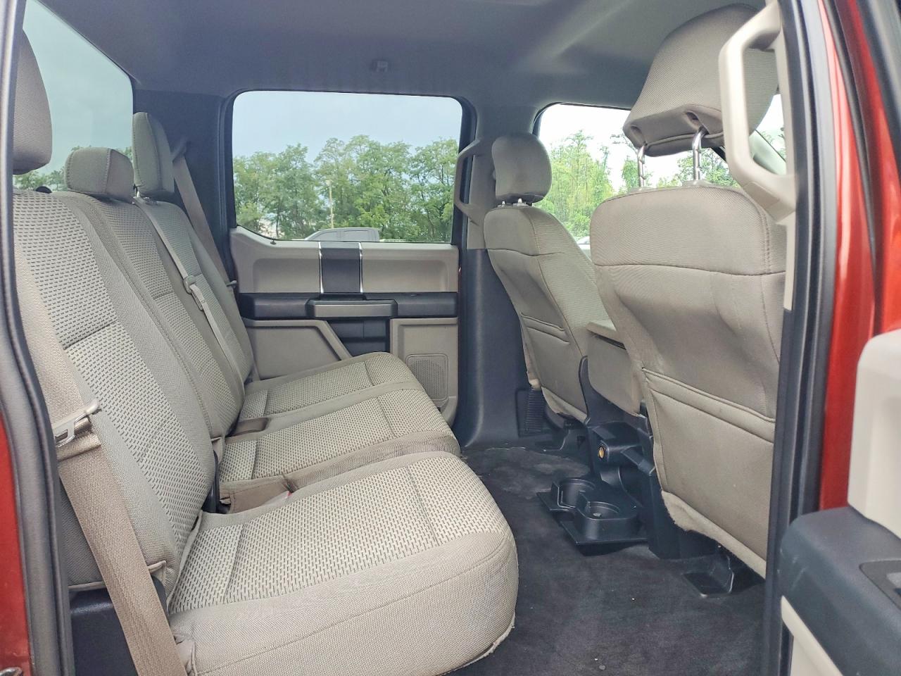 2015 Ford F150 Supercrew Burgundy vin: 1FTEW1EF8FFA34801