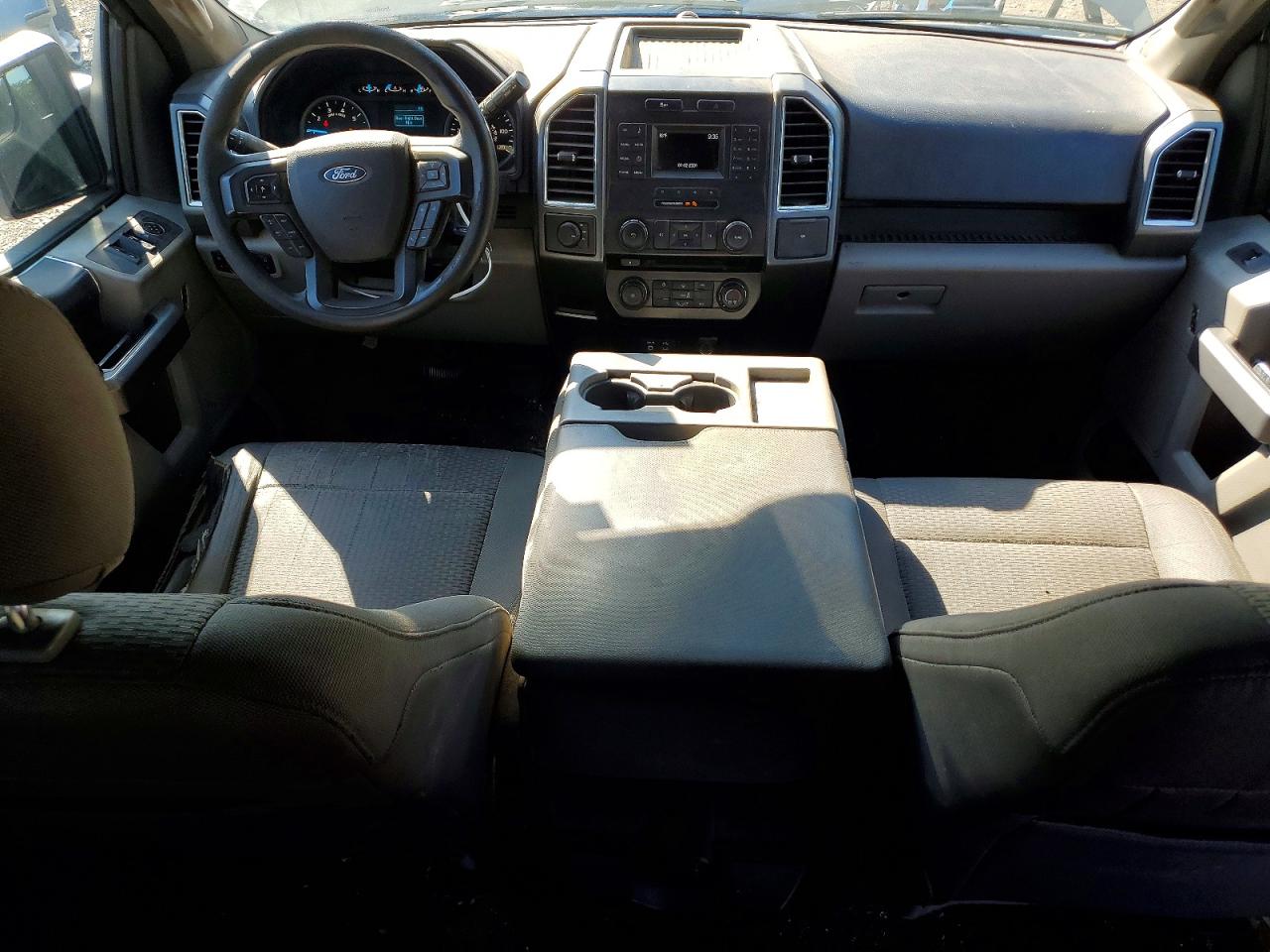 2015 Ford F150 Supercrew Gray vin: 1FTEW1EF8FFA40453
