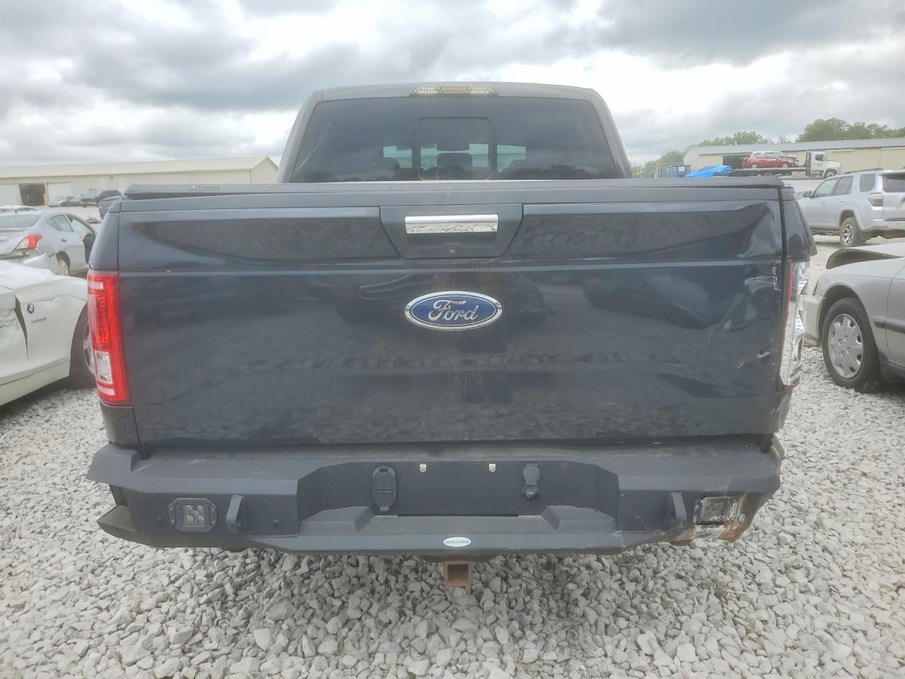 2015 Ford F150 Supercrew Черный vin: 1FTEW1EF8FFA48519