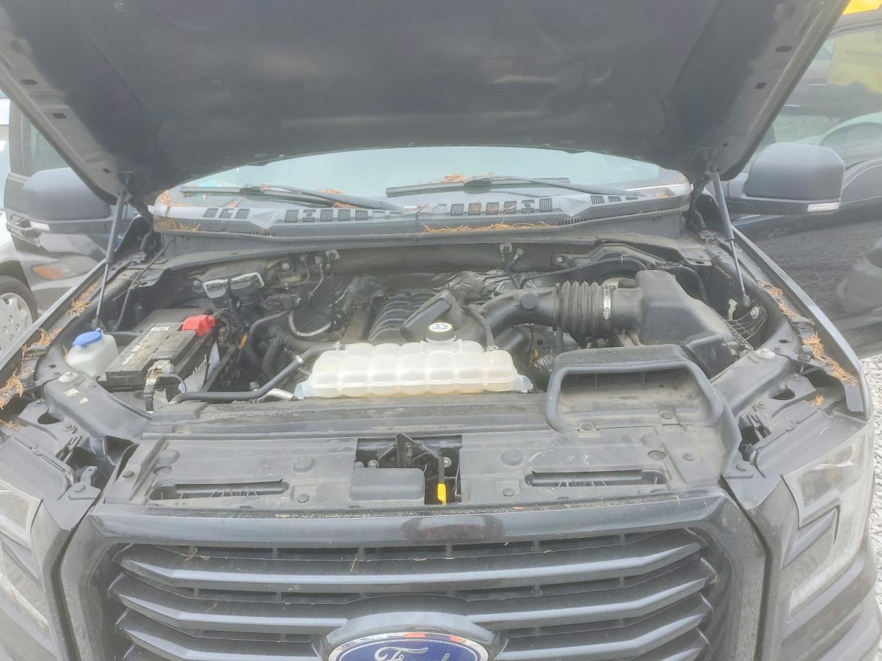 2015 Ford F150 Supercrew Черный vin: 1FTEW1EF8FFA48519