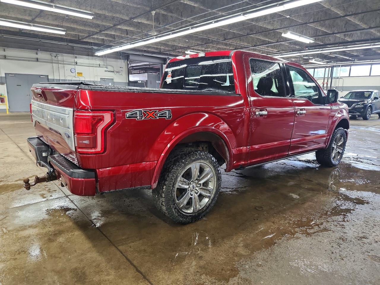 2015 Ford F150 Supercrew Red vin: 1FTEW1EF8FFB89882