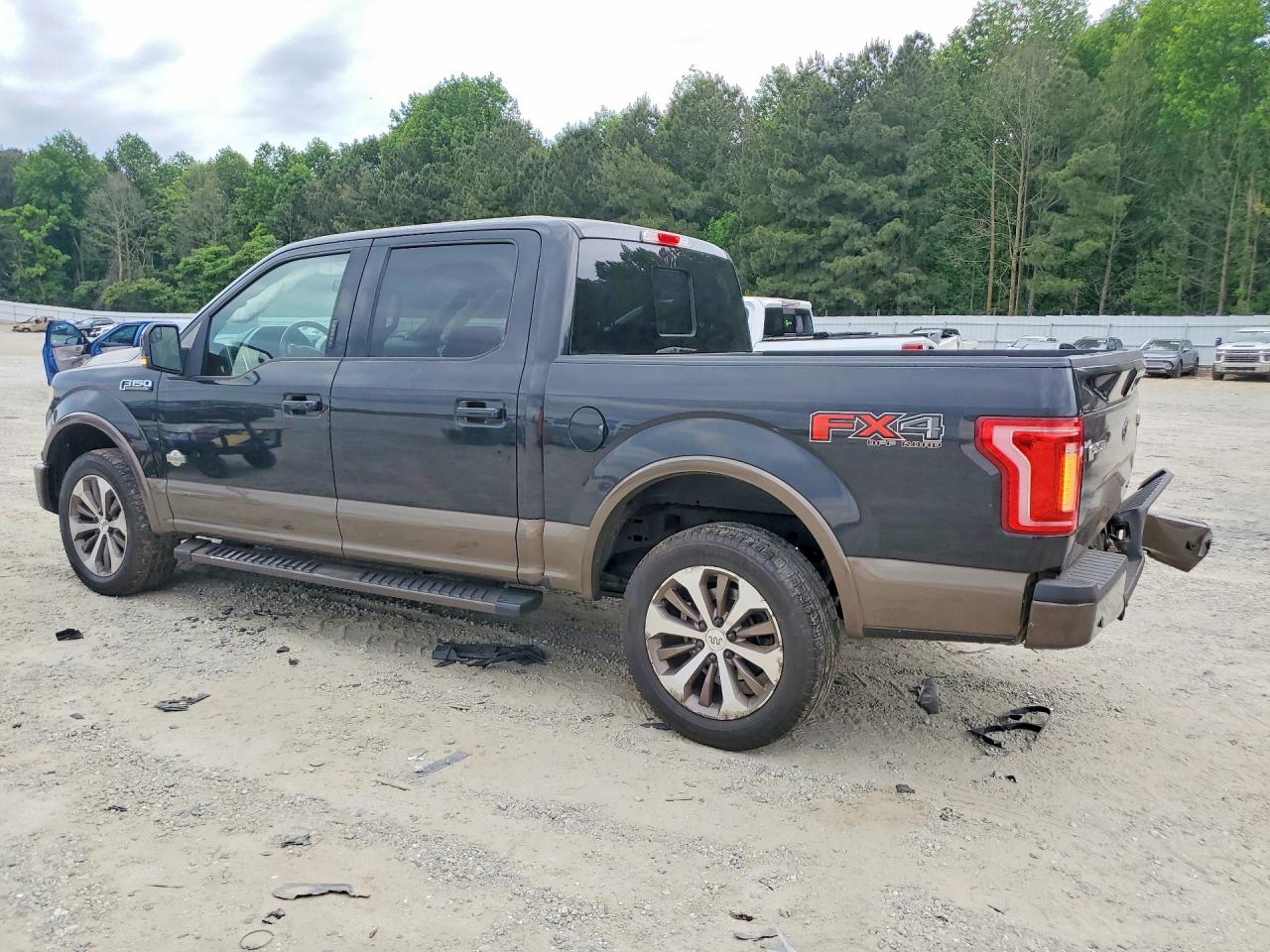 2015 Ford F150 Supercrew Black vin: 1FTEW1EF8FFC26171