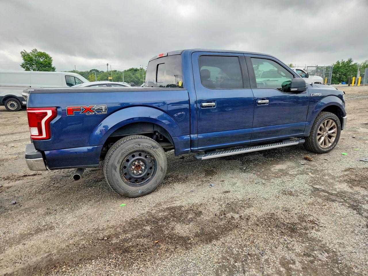 2015 Ford F150 Supercrew Blue vin: 1FTEW1EF8FKD14452