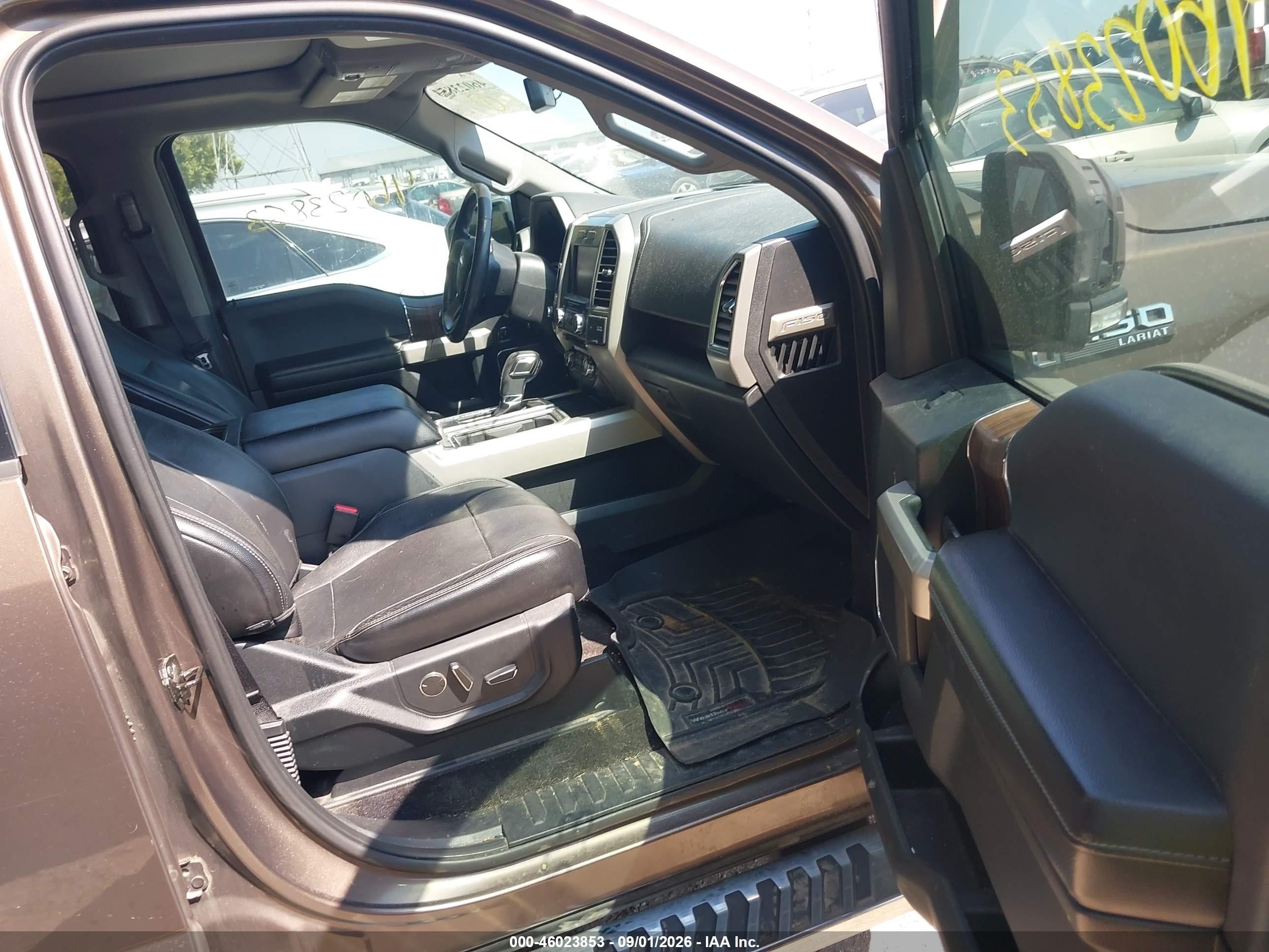 2015 Ford F-150 Lariat Brown vin: 1FTEW1EF8FKD24687
