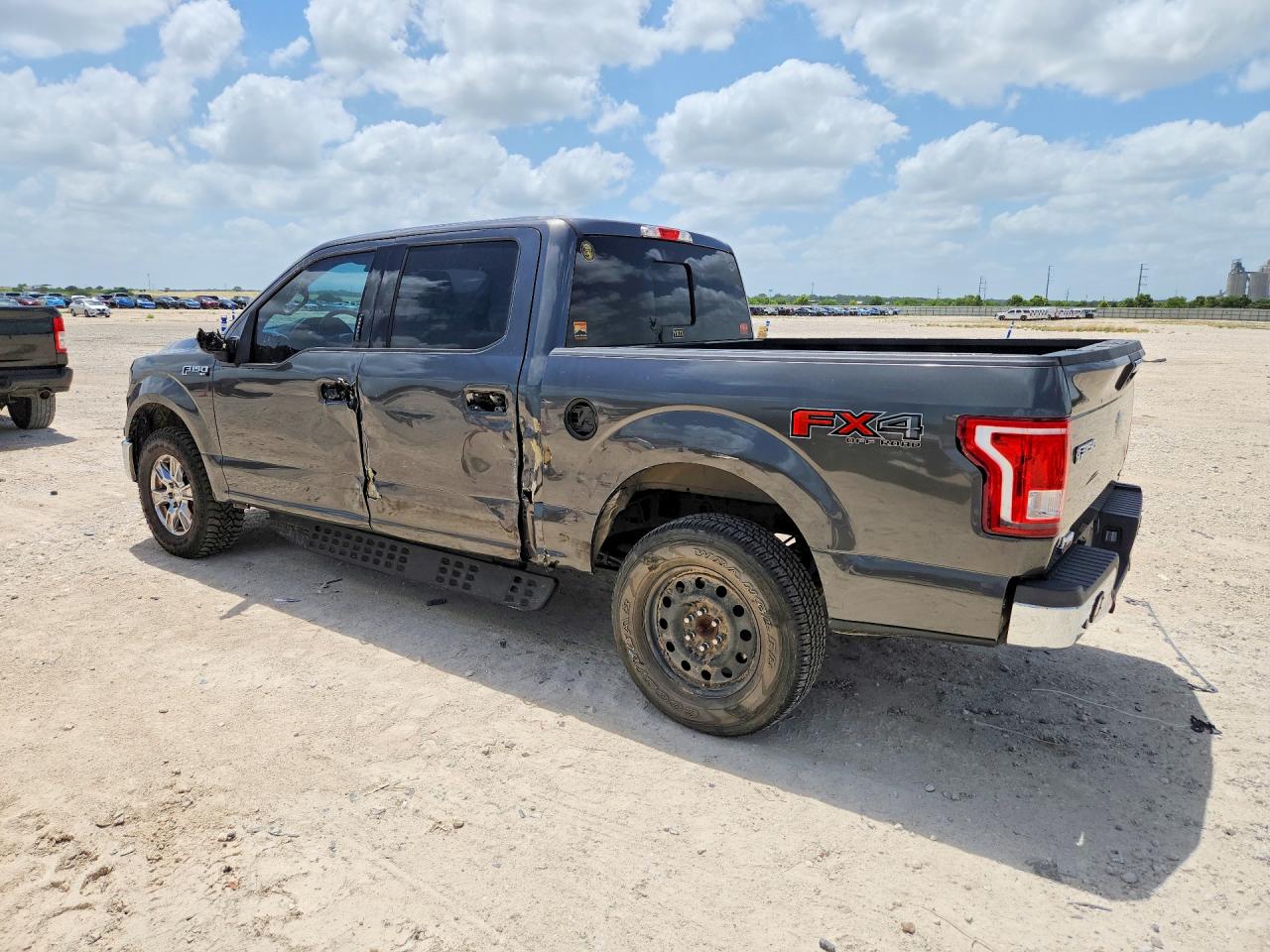 2015 Ford F150 Supercrew Серый vin: 1FTEW1EF8FKD77311