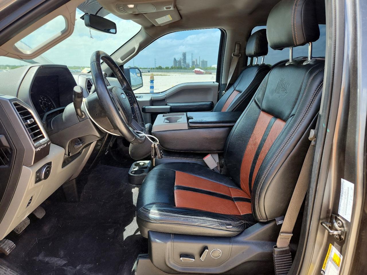 2015 Ford F150 Supercrew Серый vin: 1FTEW1EF8FKD77311