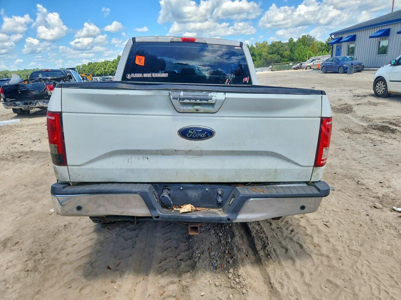 2015 Ford F150 Supercrew White vin: 1FTEW1EF8FKE44103