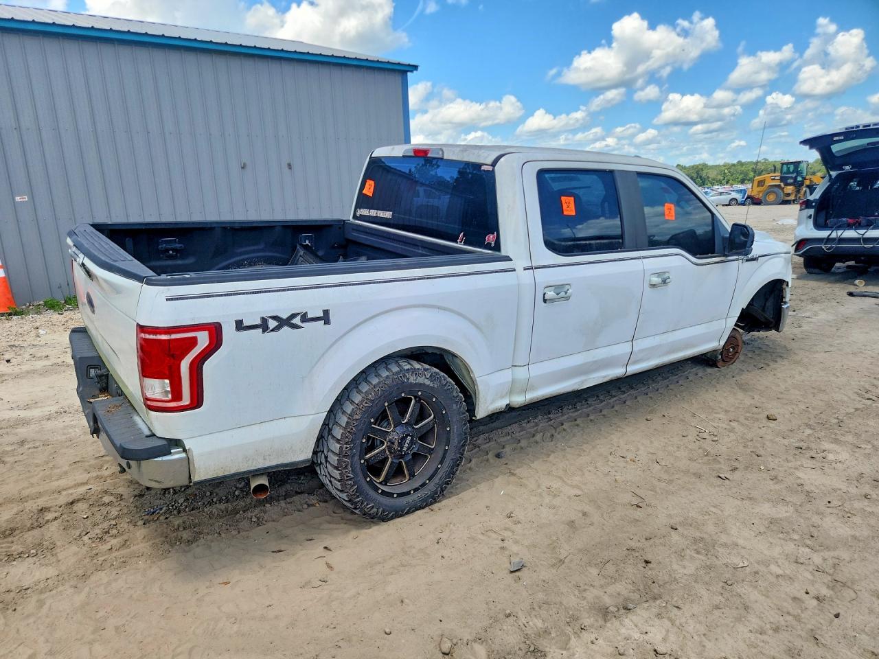 2015 Ford F150 Supercrew White vin: 1FTEW1EF8FKE44103