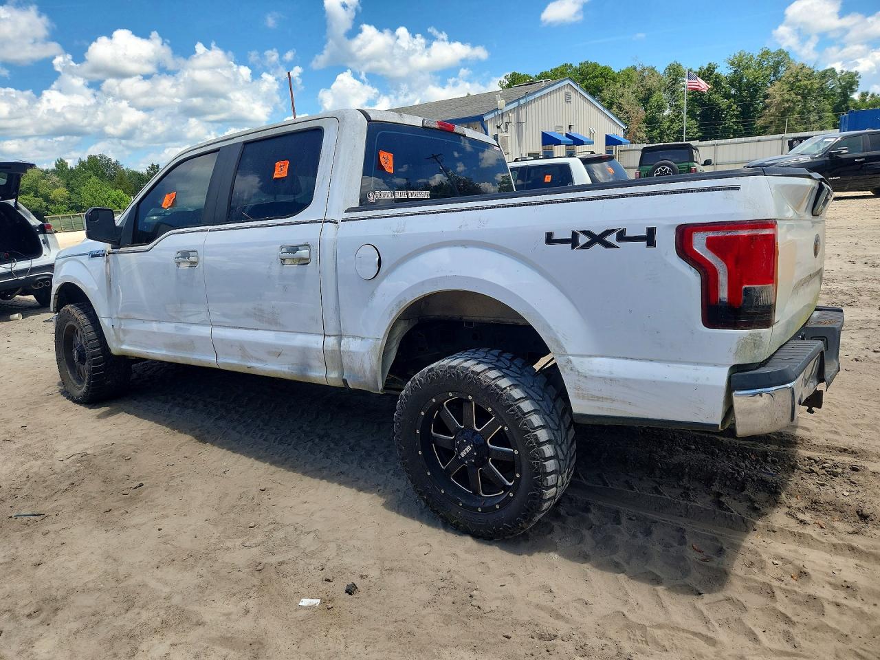 2015 Ford F150 Supercrew White vin: 1FTEW1EF8FKE44103
