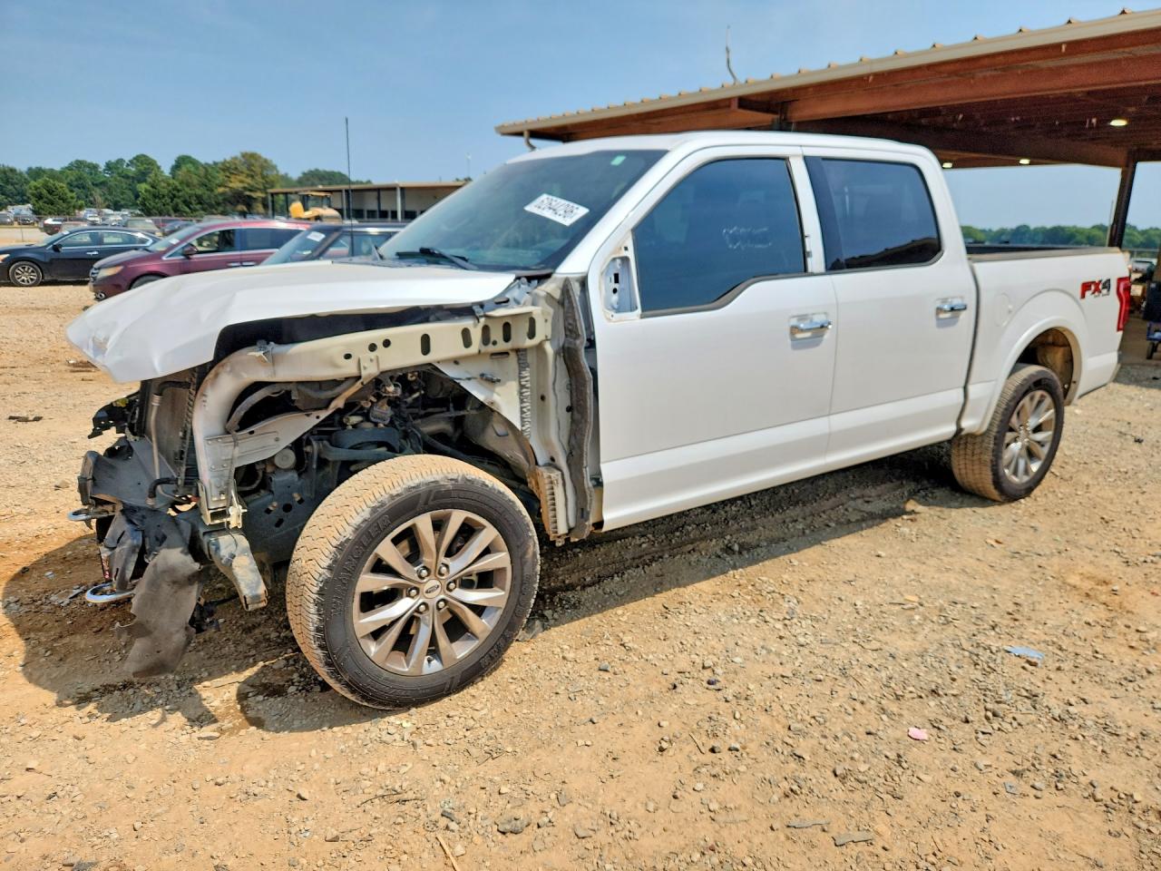 2015 Ford F150 Supercrew White vin: 1FTEW1EF8FKE56090
