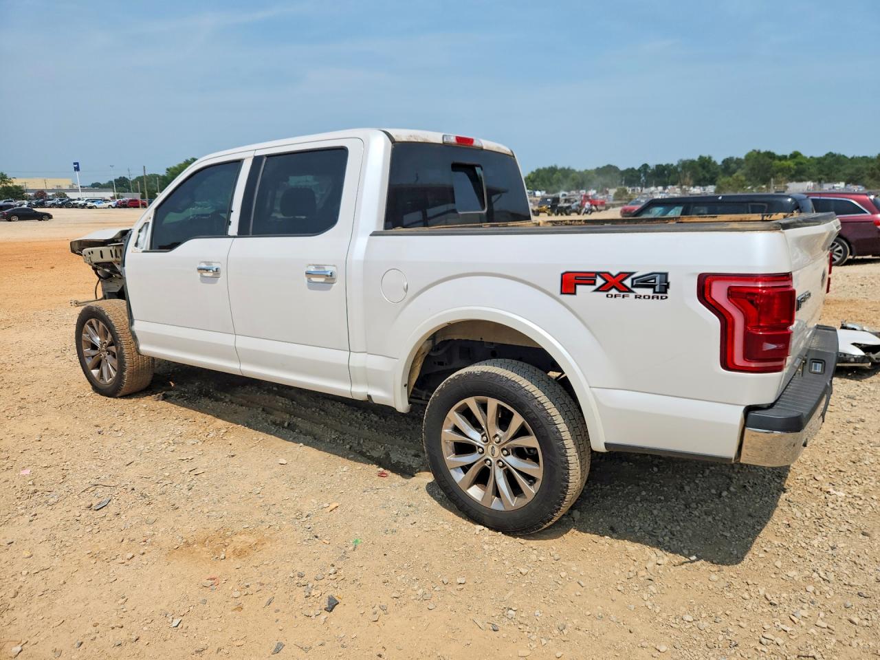 2015 Ford F150 Supercrew White vin: 1FTEW1EF8FKE56090