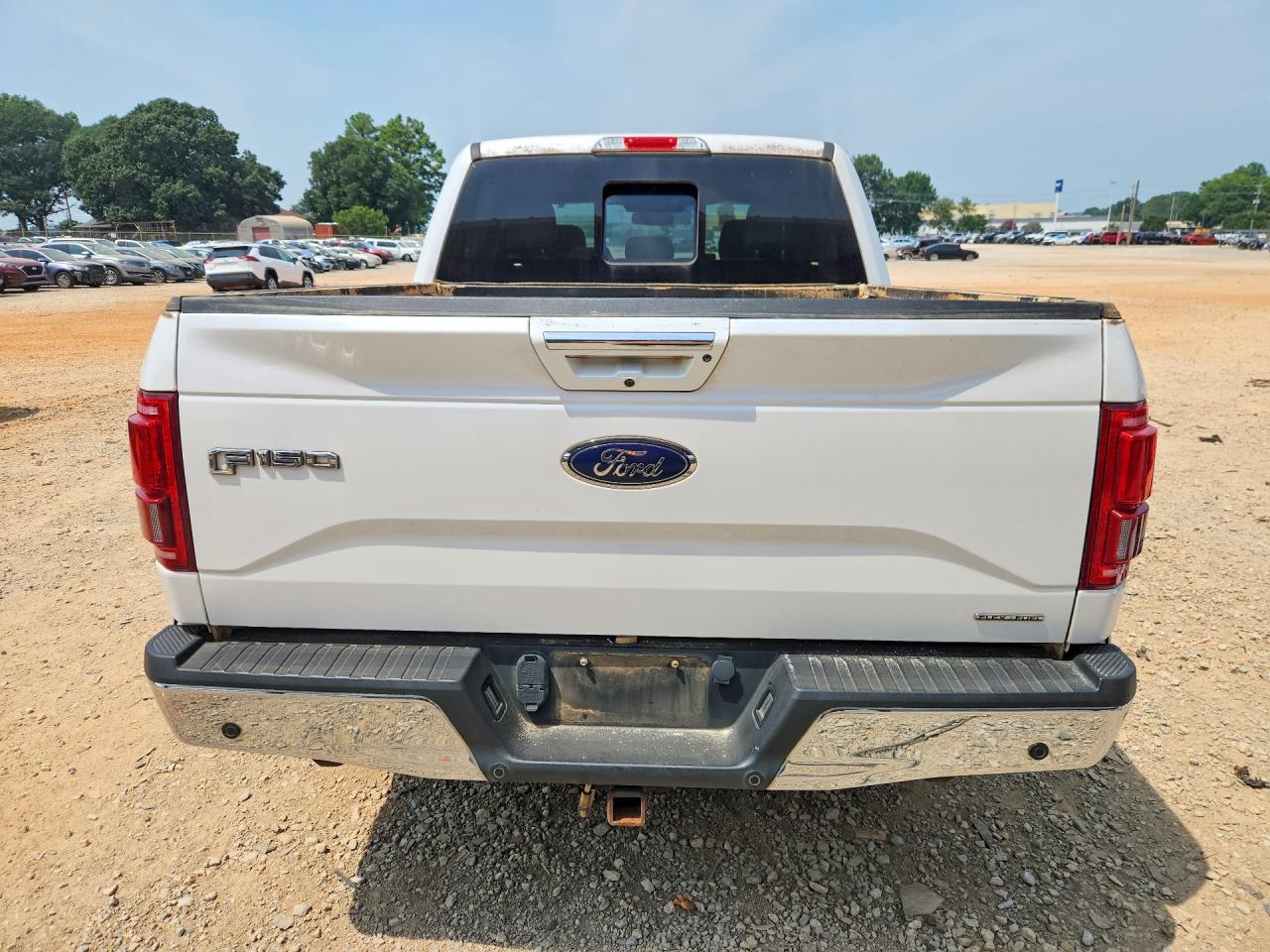 2015 Ford F150 Supercrew White vin: 1FTEW1EF8FKE56090