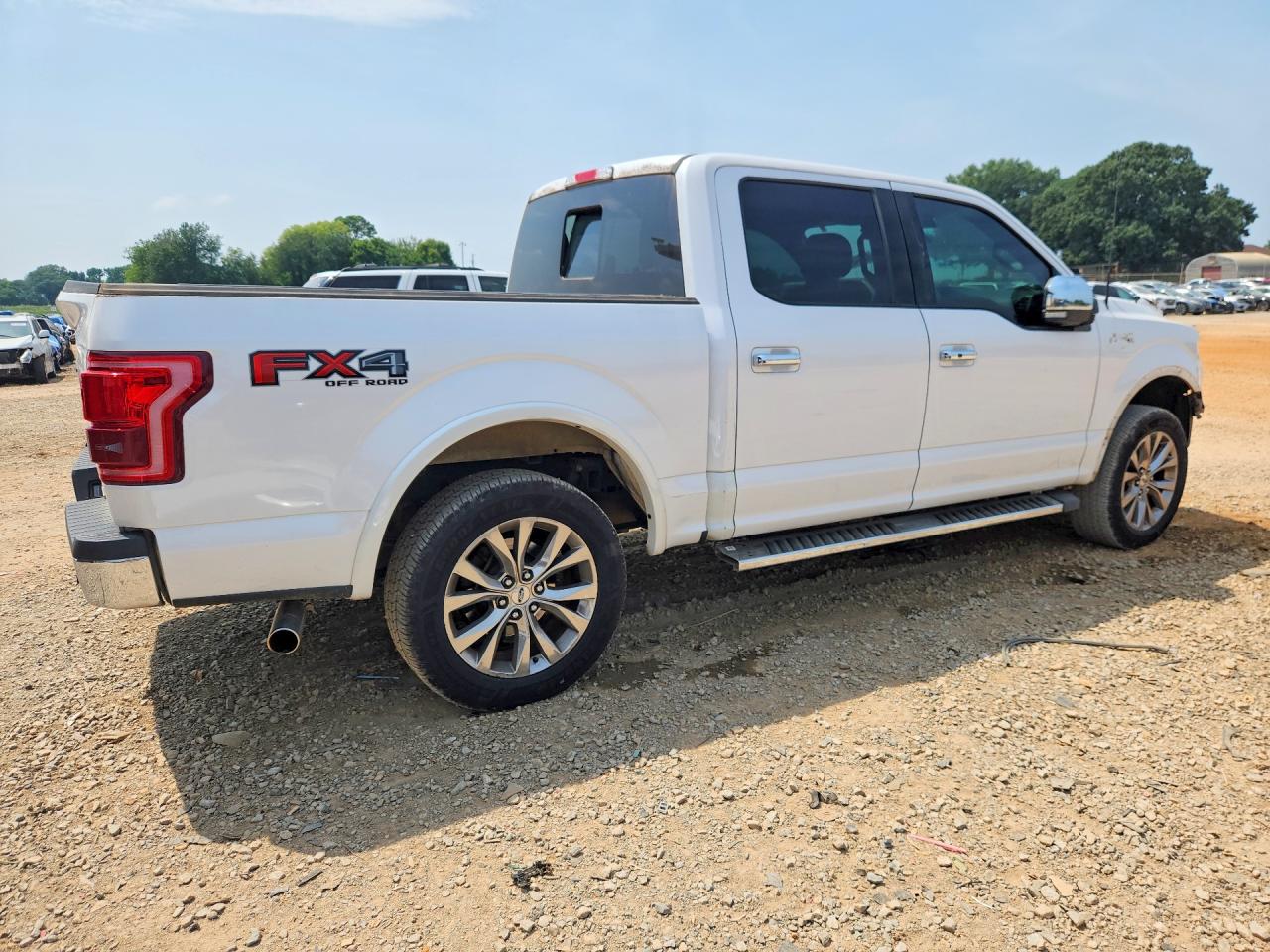 2015 Ford F150 Supercrew White vin: 1FTEW1EF8FKE56090