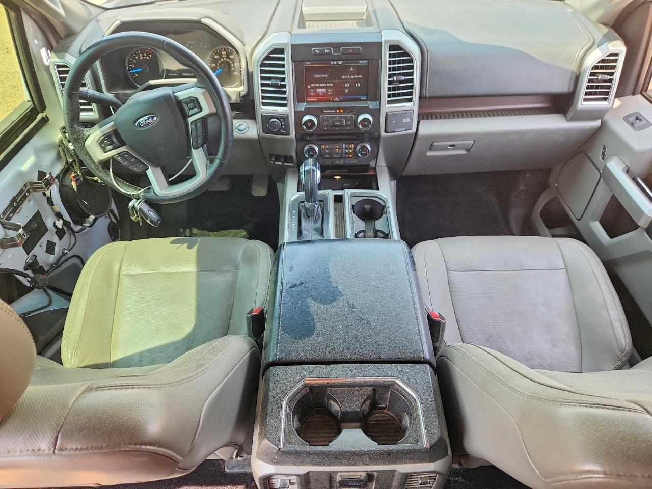 2015 Ford F150 Supercrew White vin: 1FTEW1EF8FKE56090