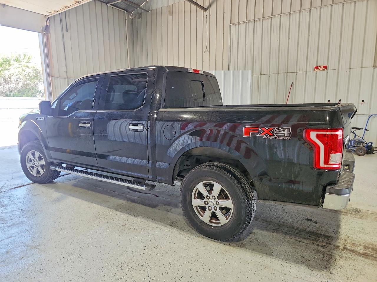 2015 Ford F150 Supercrew Black vin: 1FTEW1EF8FKE73021