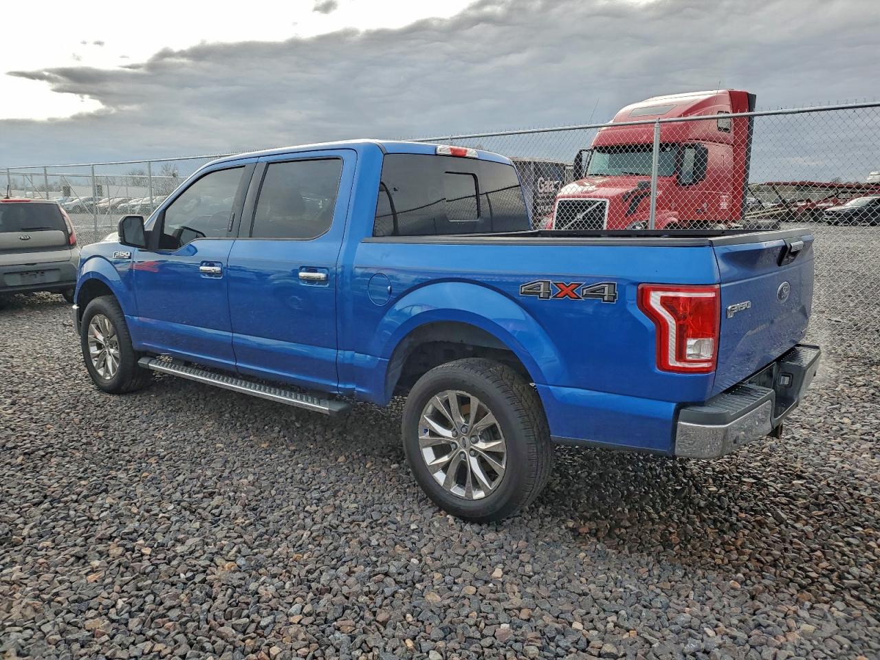 2016 Ford F150 Supercrew Синий vin: 1FTEW1EF8GFA61725