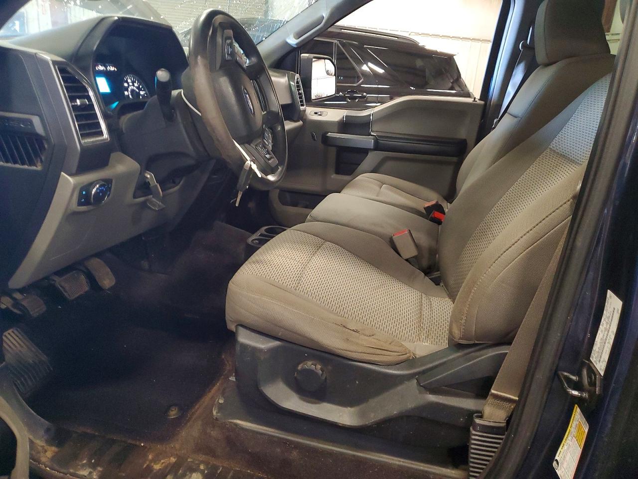 2016 Ford F150 Supercrew Blue vin: 1FTEW1EF8GFB54650