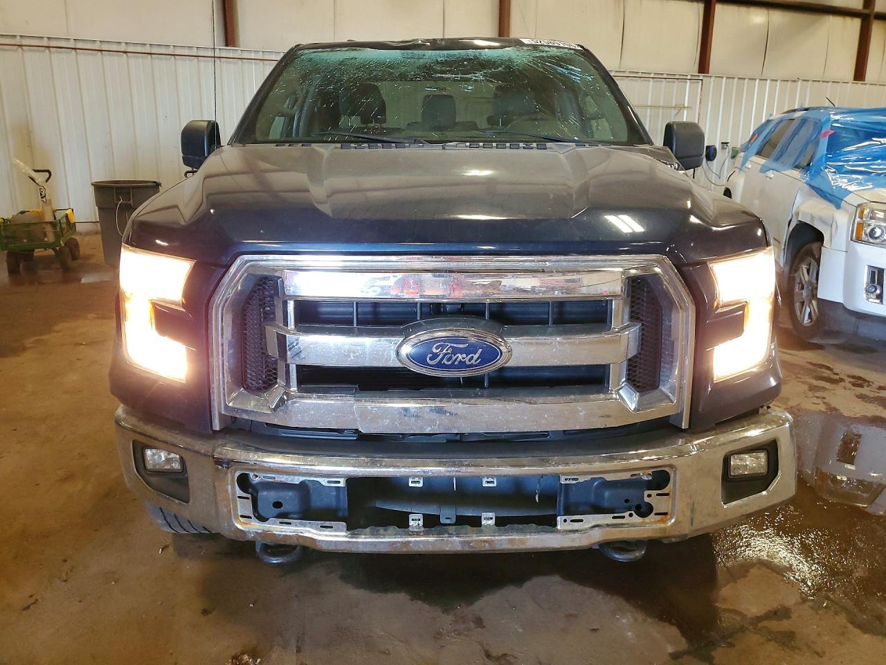 2016 Ford F150 Supercrew Blue vin: 1FTEW1EF8GFB54650
