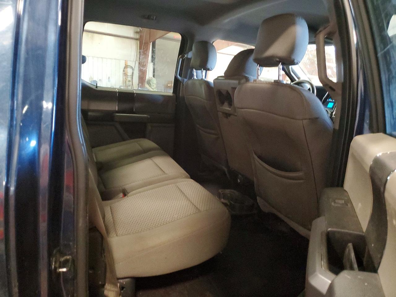 2016 Ford F150 Supercrew Blue vin: 1FTEW1EF8GFB54650