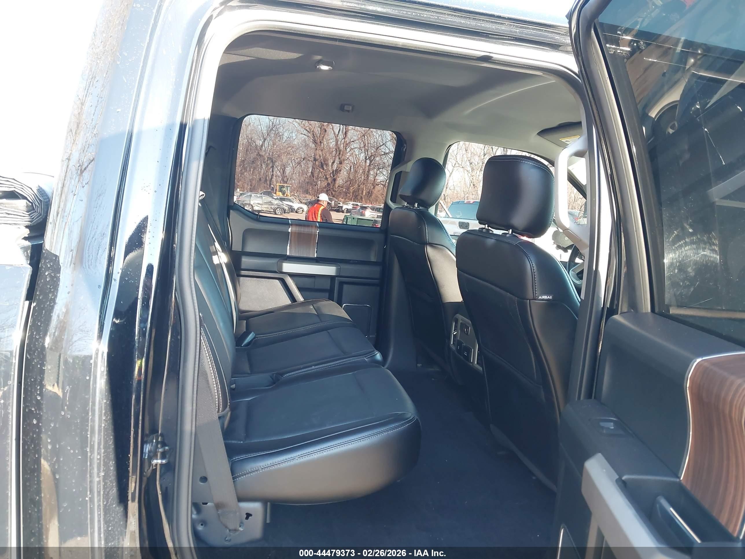 2017 Ford F-150 Lariat Черный vin: 1FTEW1EF8HFA10095