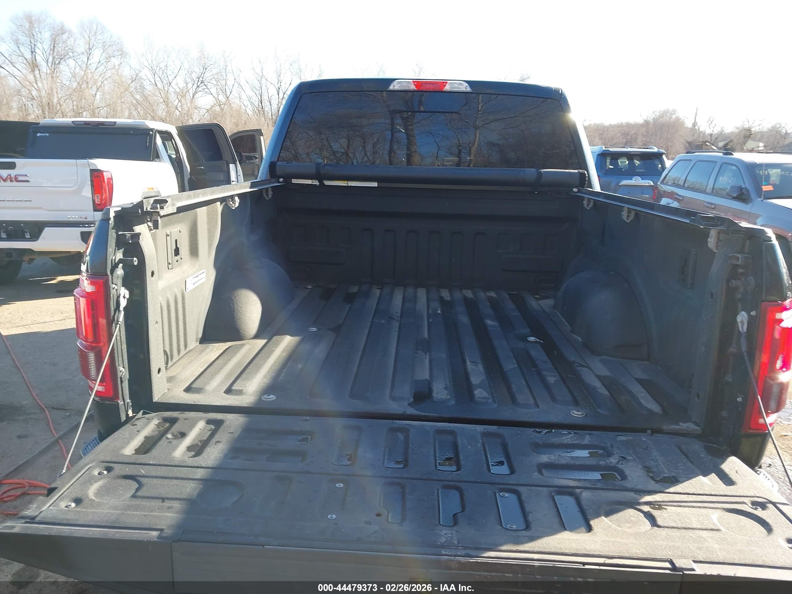 2017 Ford F-150 Lariat Черный vin: 1FTEW1EF8HFA10095