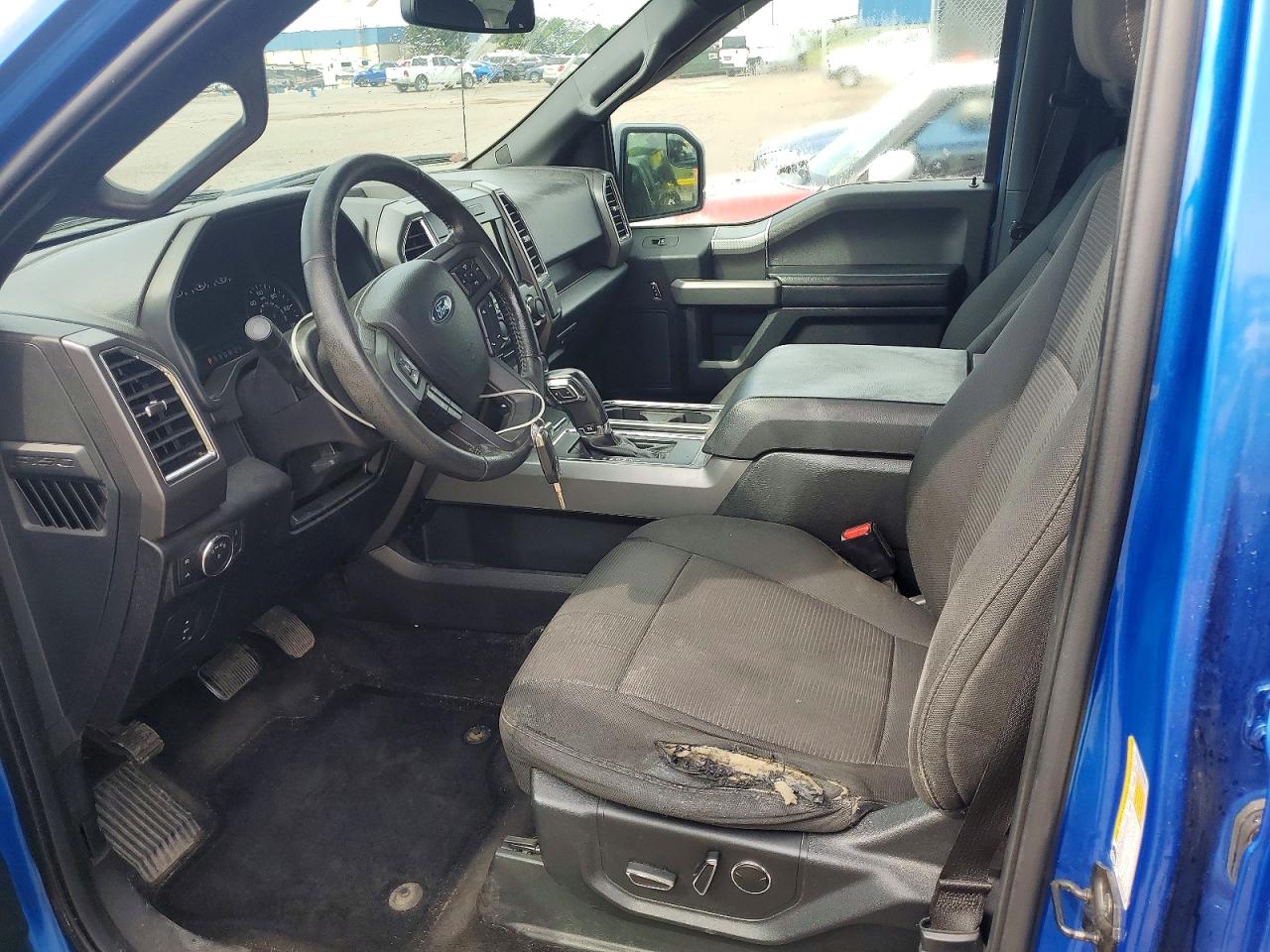 2015 Ford F150 Supercrew Blue vin: 1FTEW1EF9FFA52675