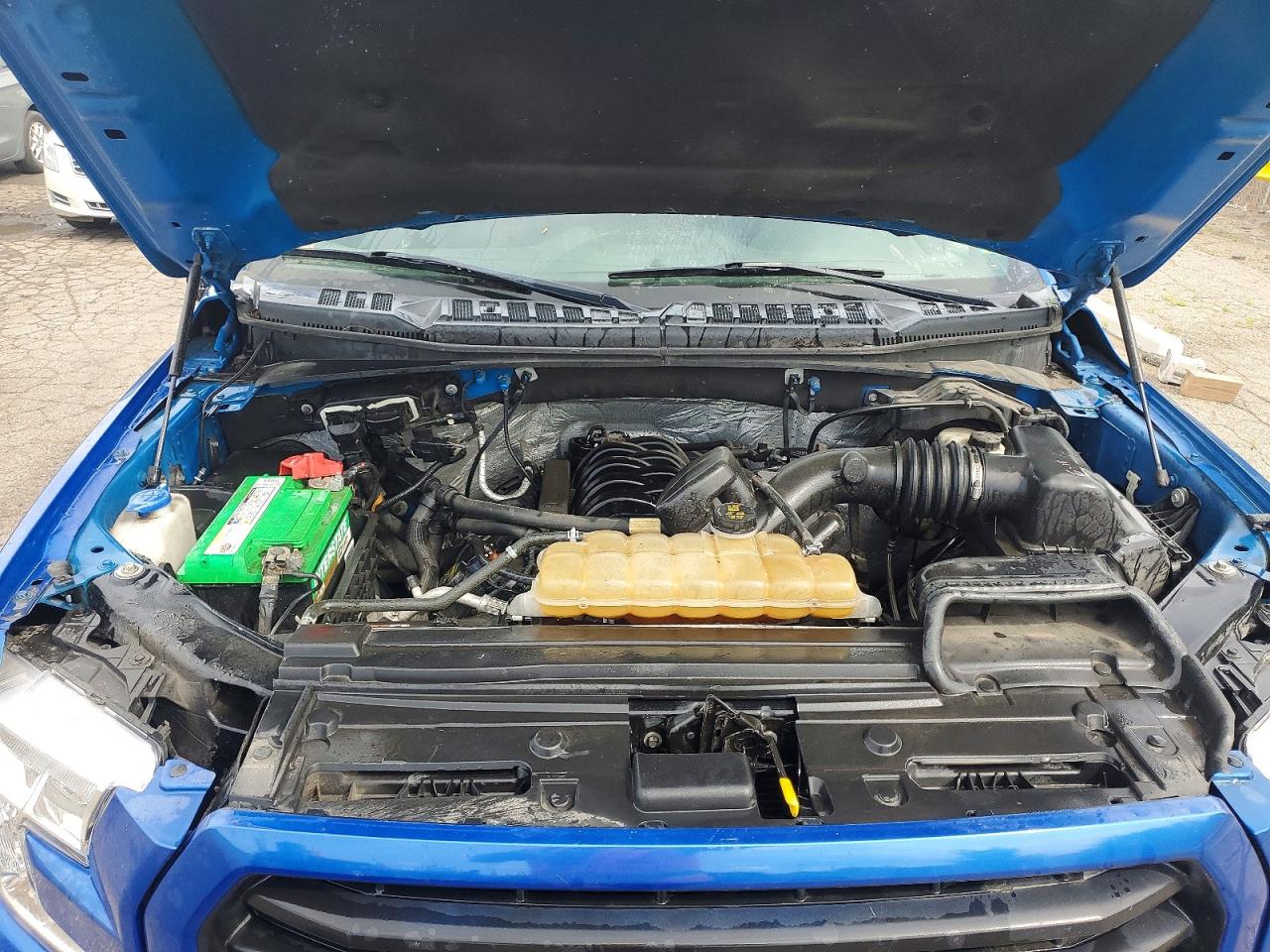 2015 Ford F150 Supercrew Blue vin: 1FTEW1EF9FFA52675