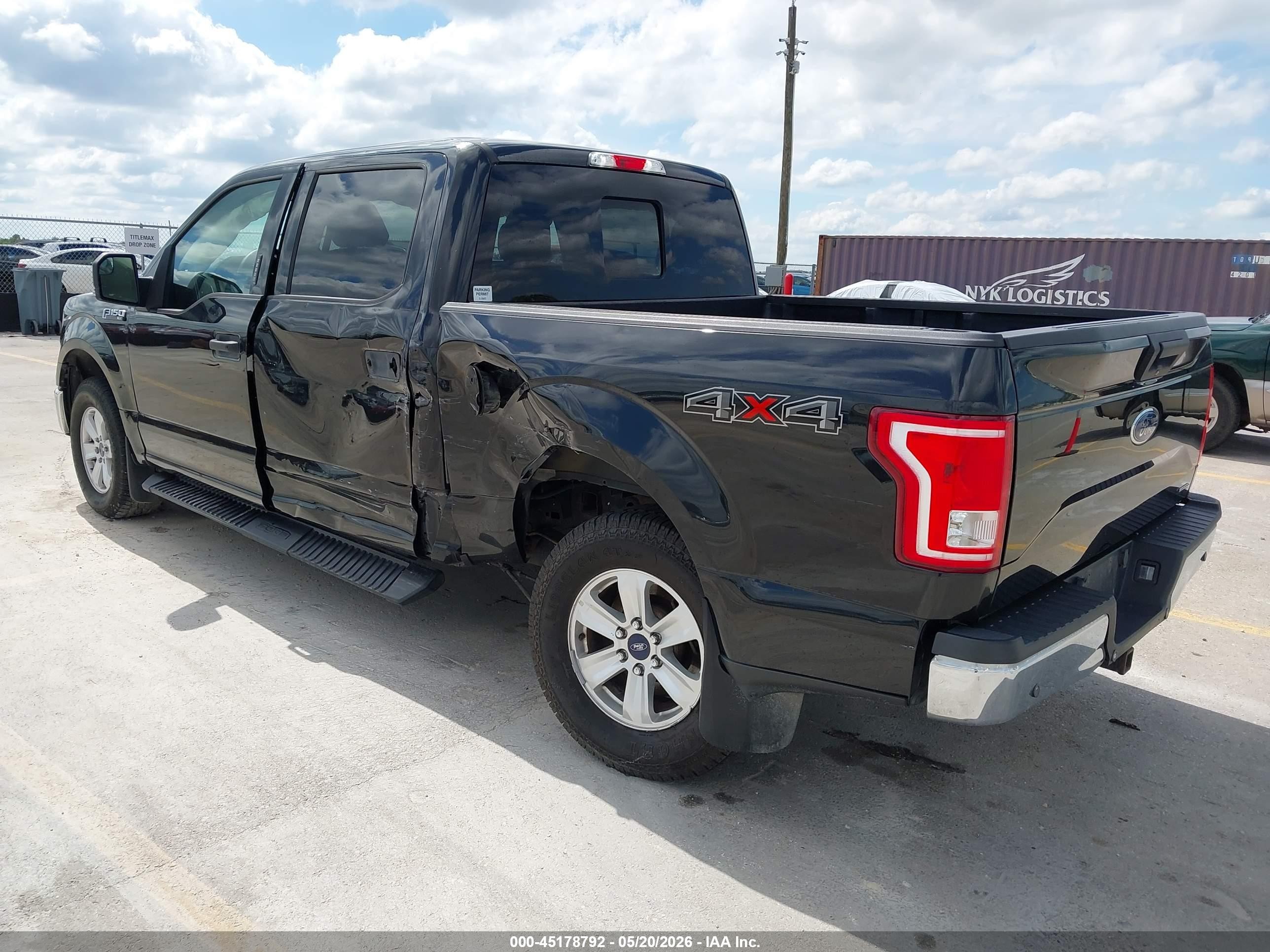 2015 Ford F-150 Xlt Черный vin: 1FTEW1EF9FFA74031