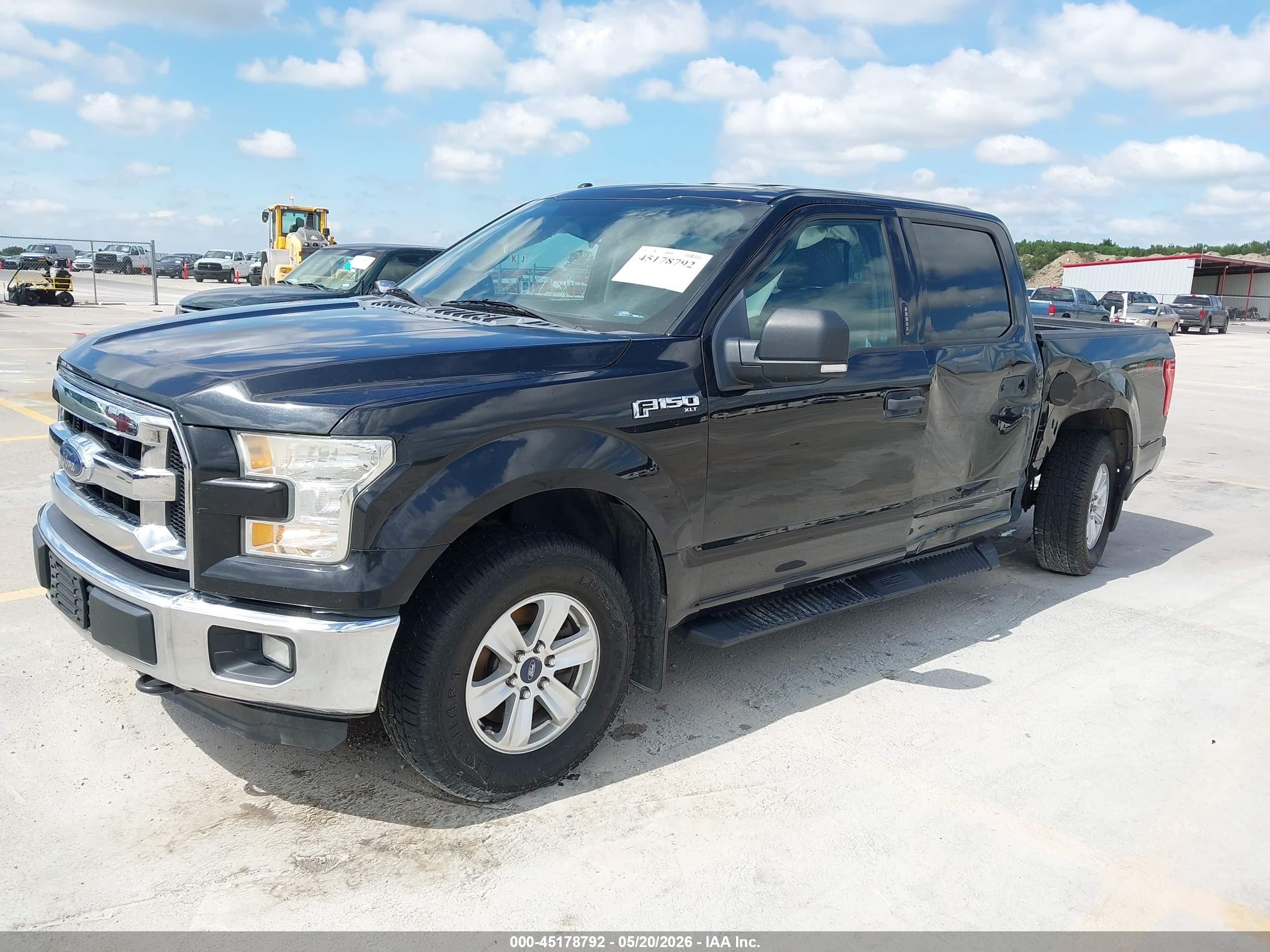2015 Ford F-150 Xlt Черный vin: 1FTEW1EF9FFA74031