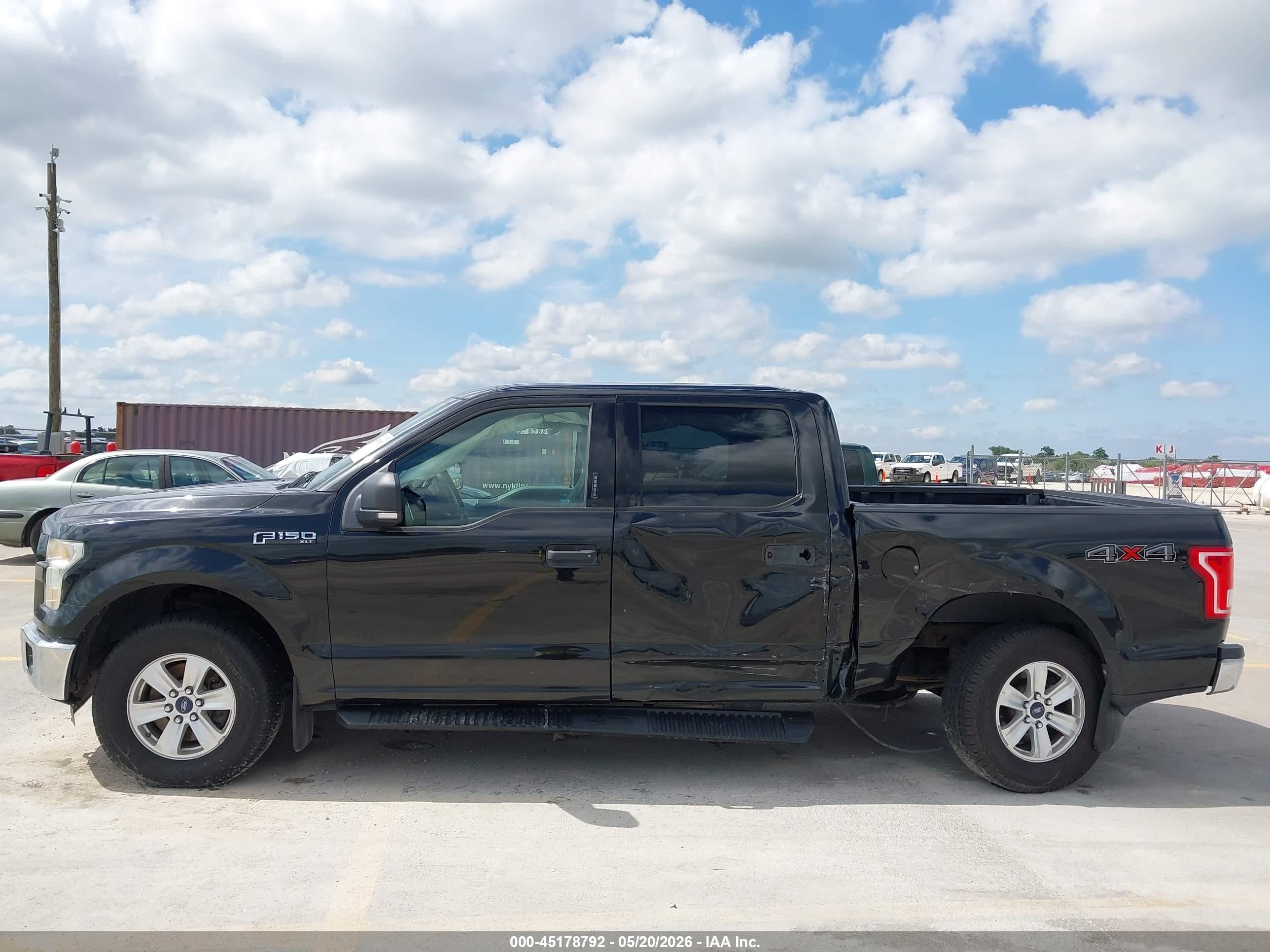 2015 Ford F-150 Xlt Черный vin: 1FTEW1EF9FFA74031