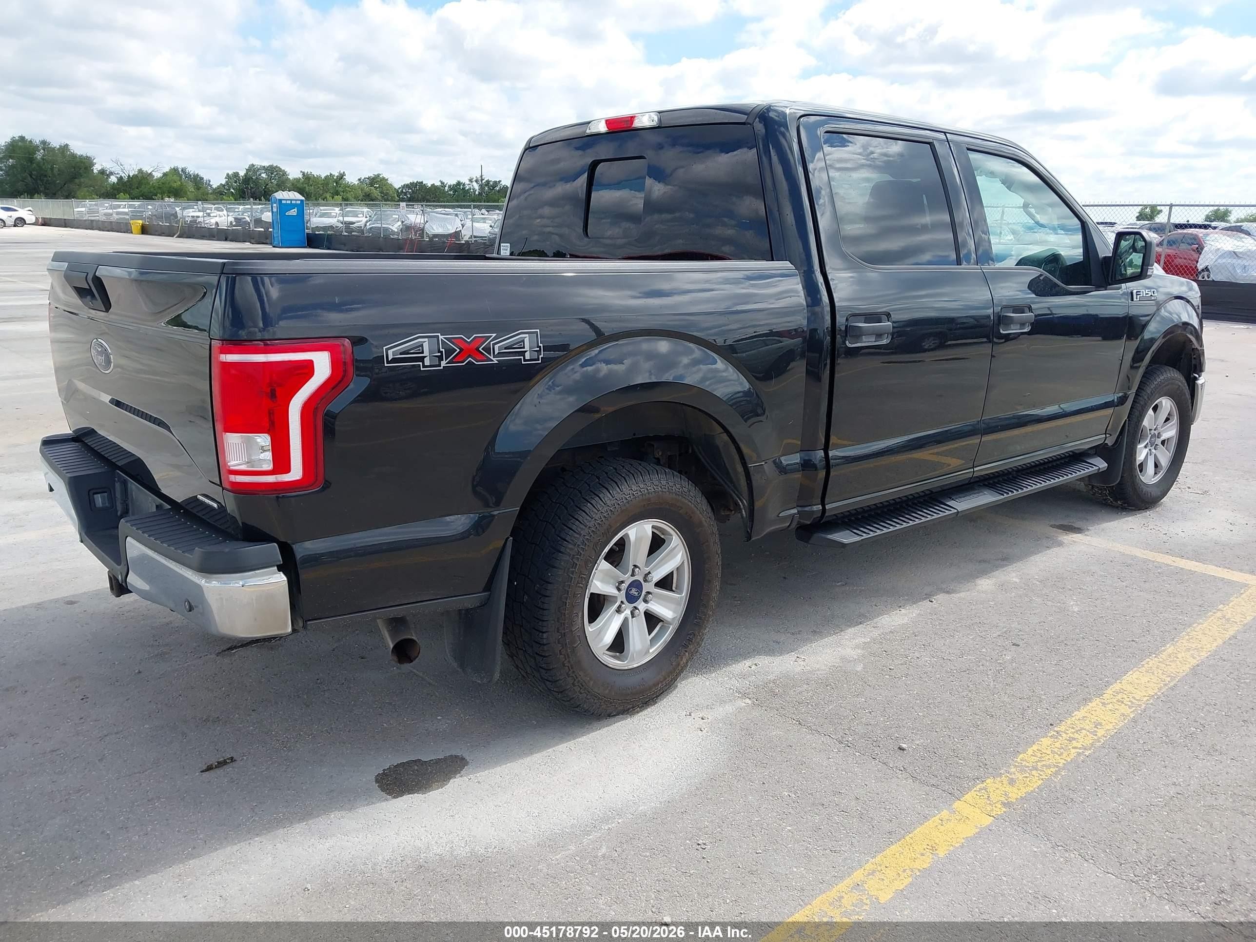 2015 Ford F-150 Xlt Черный vin: 1FTEW1EF9FFA74031