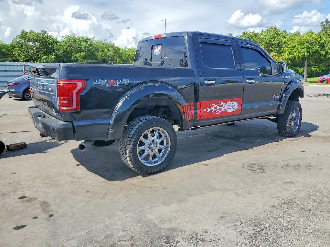 2015 Ford F150 Supercrew Black vin: 1FTEW1EF9FFA80167