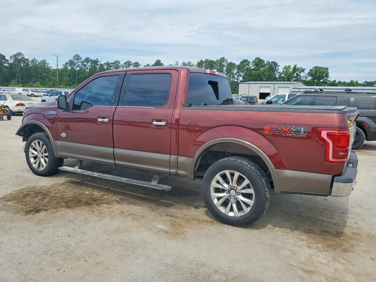 2015 Ford F150 Supercrew Maroon vin: 1FTEW1EF9FFB47639