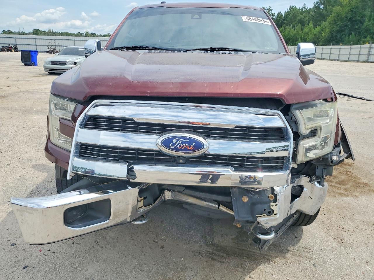 2015 Ford F150 Supercrew Maroon vin: 1FTEW1EF9FFB47639