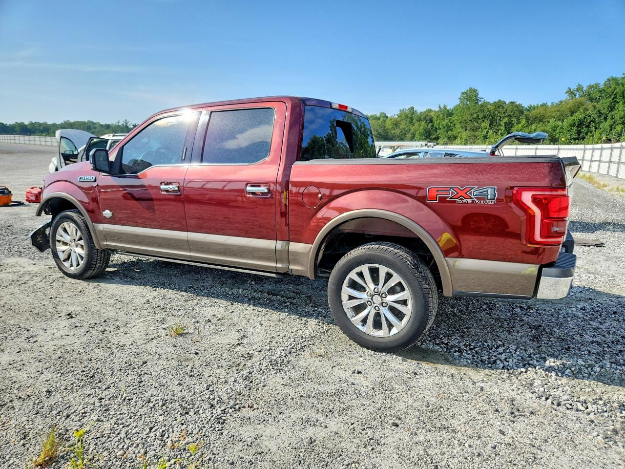 2015 Ford F150 King Ranch Темно-бордовый vin: 1FTEW1EF9FFB47639